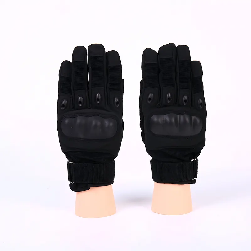 Full Finger Hard Palm Tactical Gloves