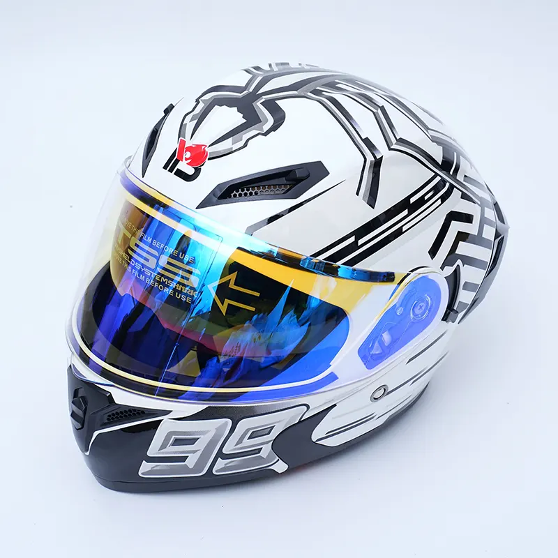 Graphic Full Face Motorcycle Helmet