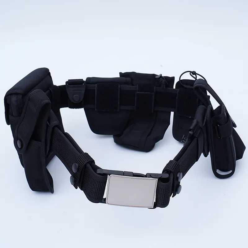 High Capacity Multi Pouch Tactical Duty Belt