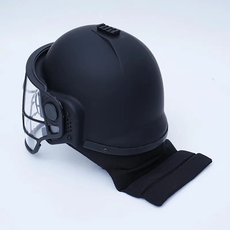 Integrated Grille Anti Riot Helmet