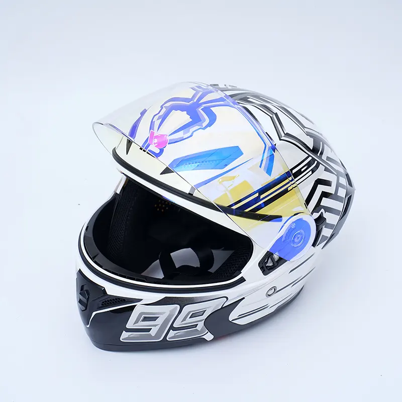 Graphic Full Face Motorcycle Helmet