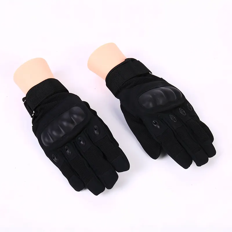 Full Finger Hard Palm Tactical Gloves