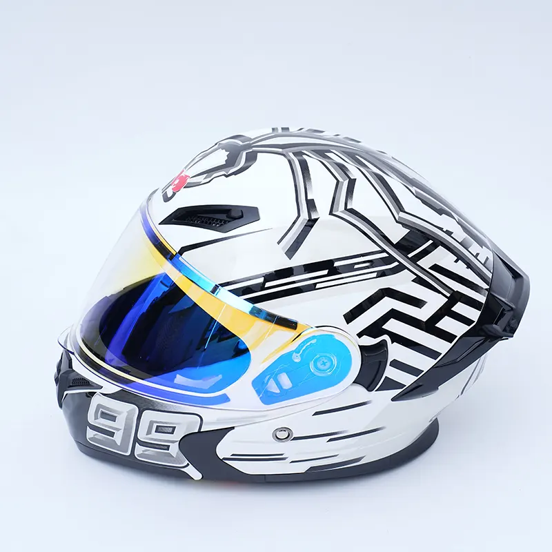Graphic Full Face Motorcycle Helmet