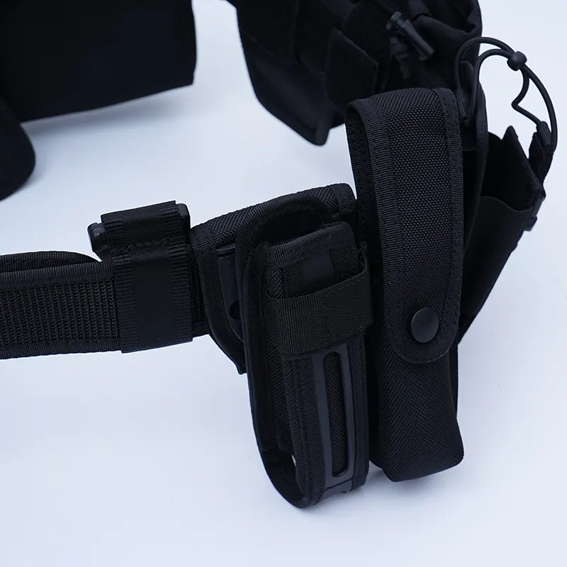 High Capacity Multi Pouch Tactical Duty Belt