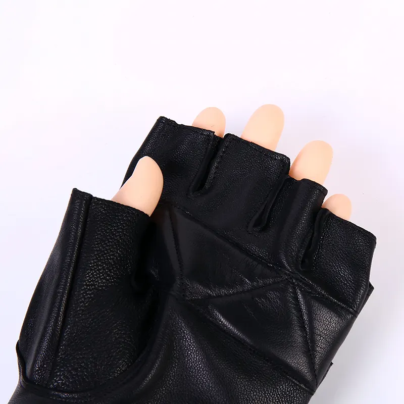 Half Finger Anti Slip Protective Gloves