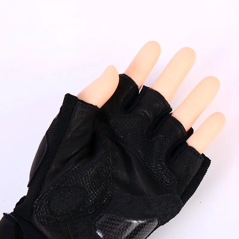 Half Finger Carbon Fiber Tactical Gloves