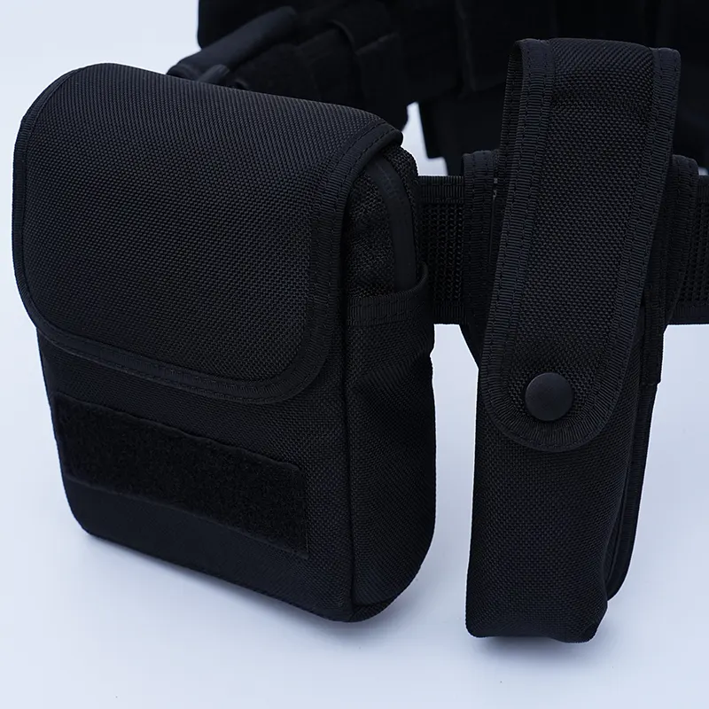High Capacity Multi Pouch Tactical Duty Belt