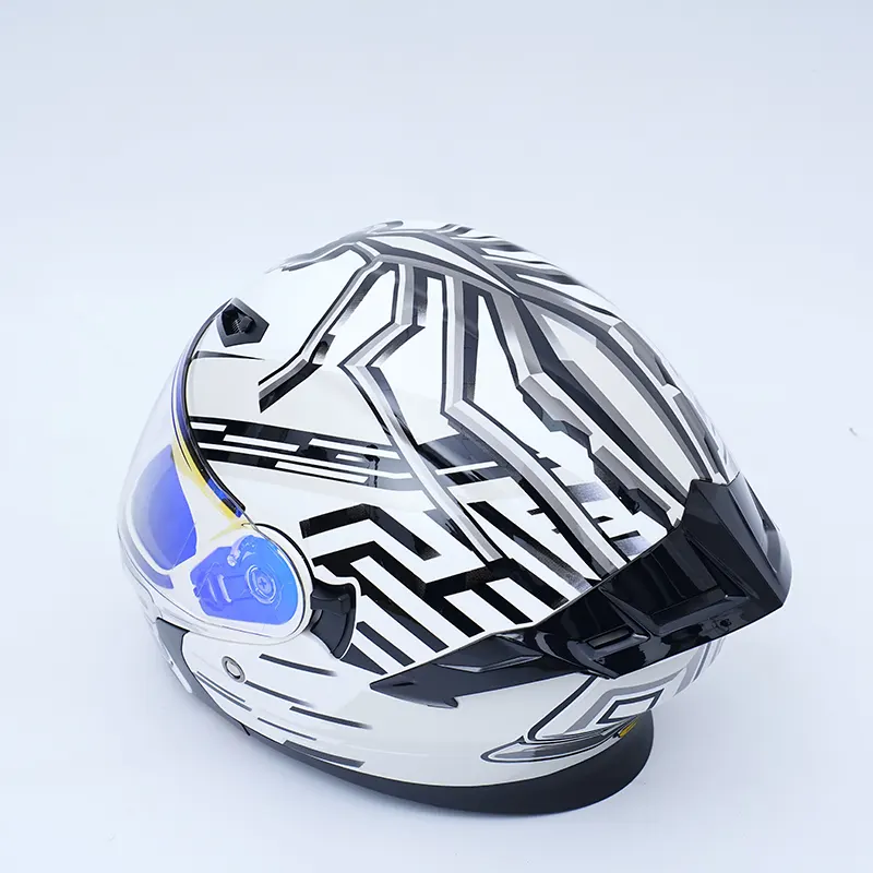 Graphic Full Face Motorcycle Helmet
