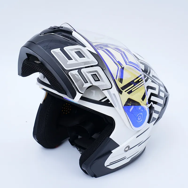 Graphic Full Face Motorcycle Helmet