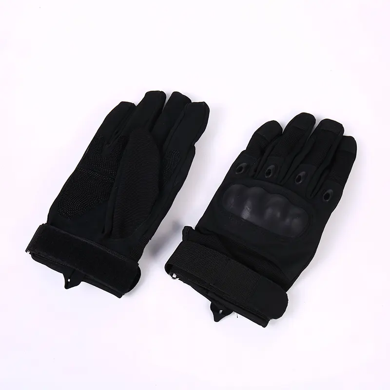 Full Finger Hard Palm Tactical Gloves