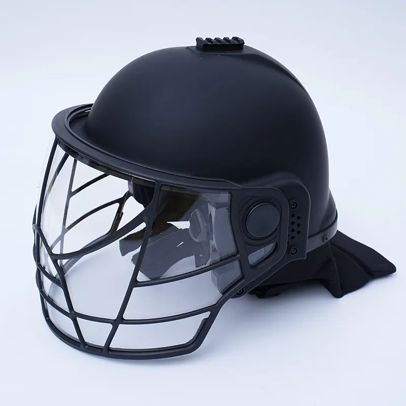 Integrated Grille Anti Riot Helmet
