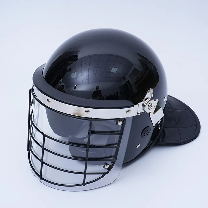 Metal Grille Anti Riot Helmet